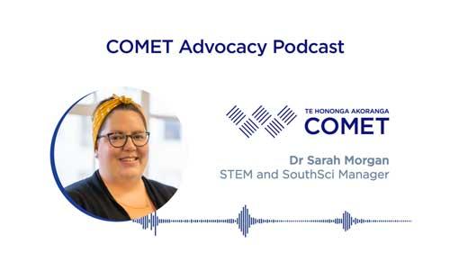 Comet Podcast Dr Sarah Morgan South Sci